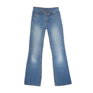 Distressed Flare Jeans