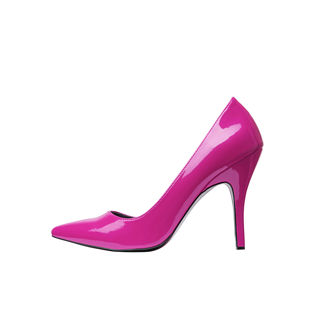 Pointed-toe Patent Pumps