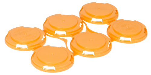 Orange Craft Brewery Supplies 6 Pack Can Handle  CT 510/CT