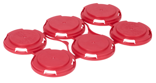 Dark Pink Craft Brewery Supplies 6 Pack Can Handle  CT 510/CT