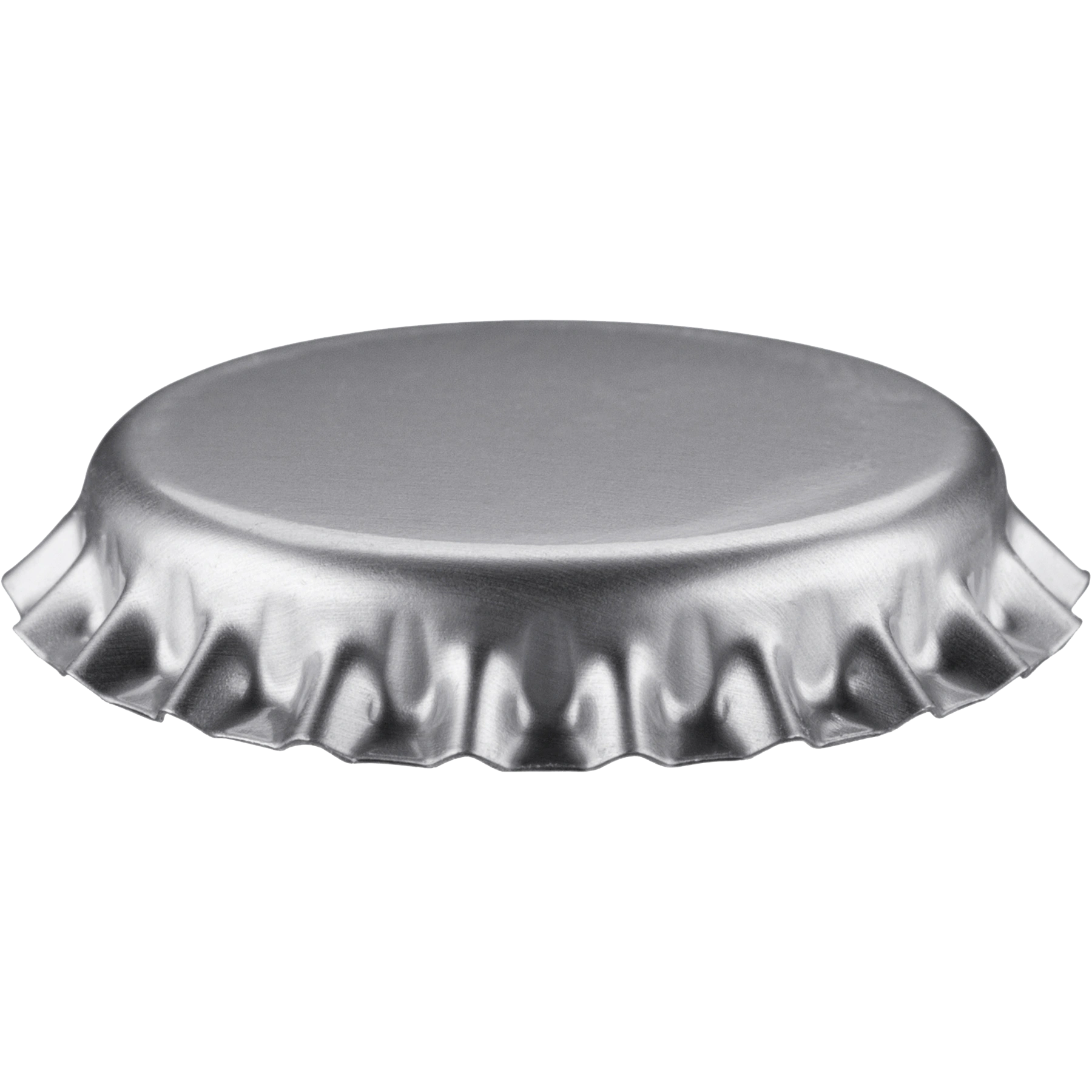 -     Silver Craft Brewery Supplies Crowns  EA 26mm Oxygen Scavenger Liner Crowns
