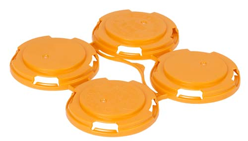 Orange Craft Brewery Supplies 4 Pack Can Handle  CT 788/CT