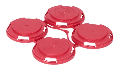 Dark Pink Craft Brewery Supplies 4 Pack Can Handle  CT 788/CT