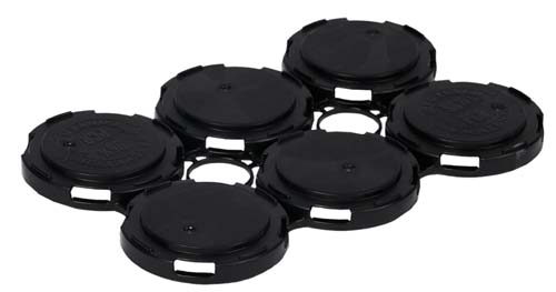 Black Craft Brewery Supplies 6 Pack Can Handle  CT 202 Sleek  594/CT