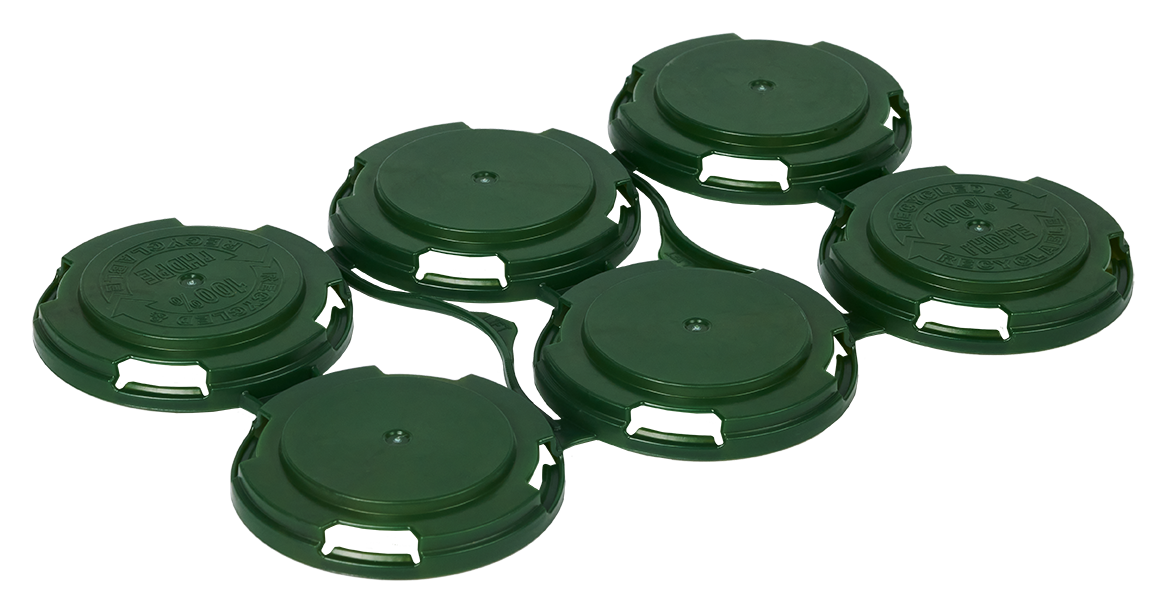 Dark Green Craft Brewery Supplies 6 Pack Can Handle  CT 510/CT