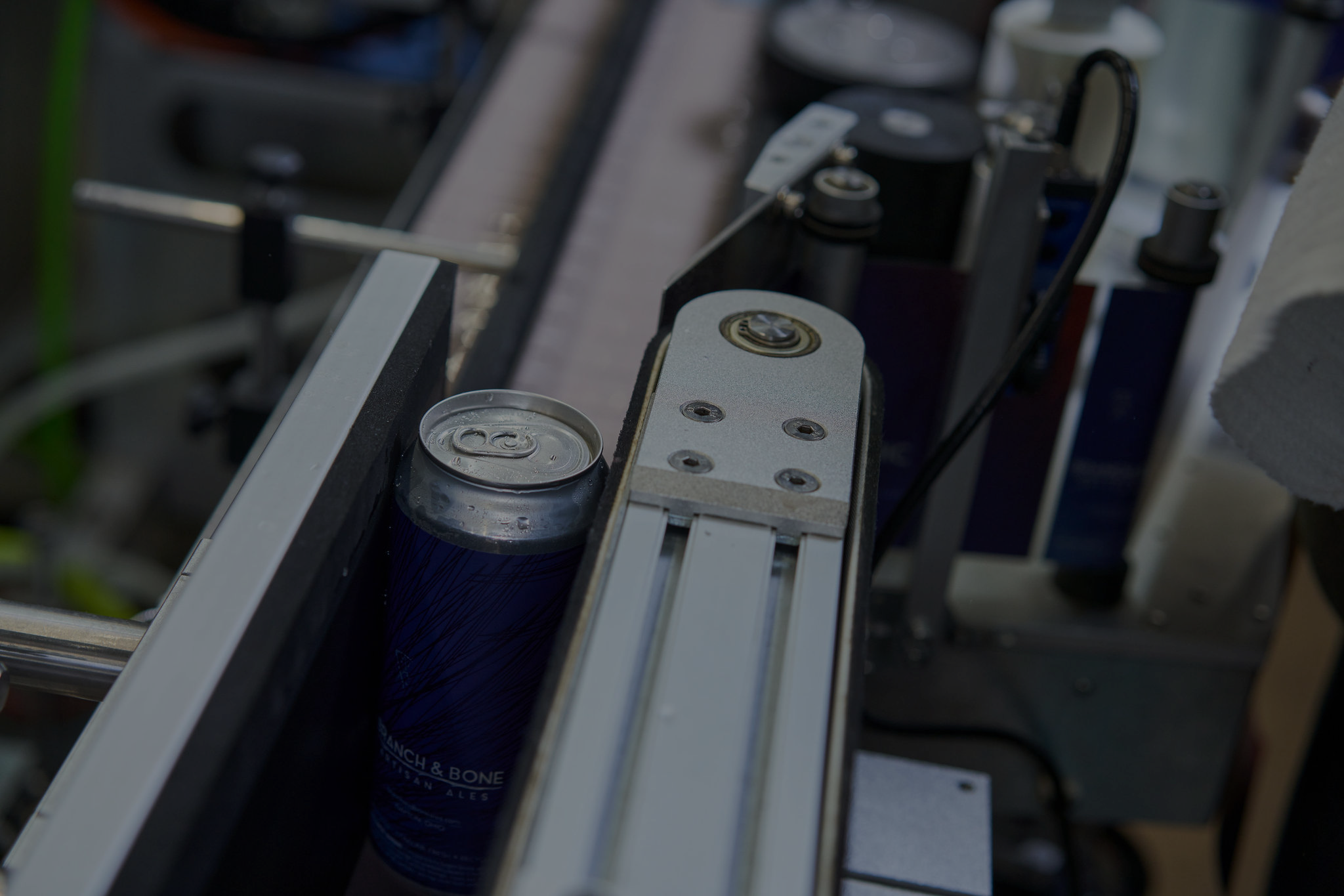 Can going down a canning line