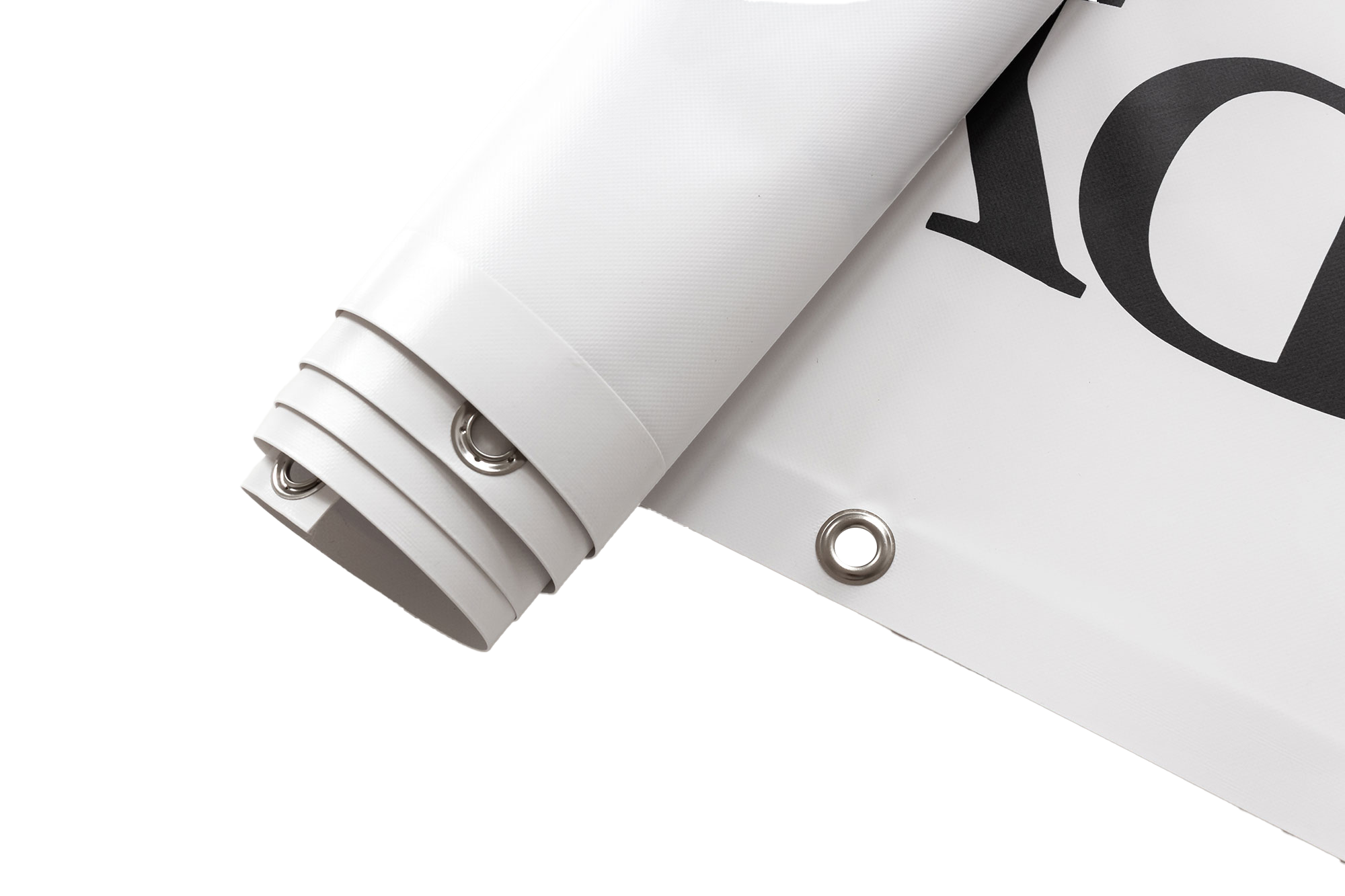 38" X 164'   White Gloss Millcraft - 0 - RL 13 oz. 1000D Scrim Vinyl Banner