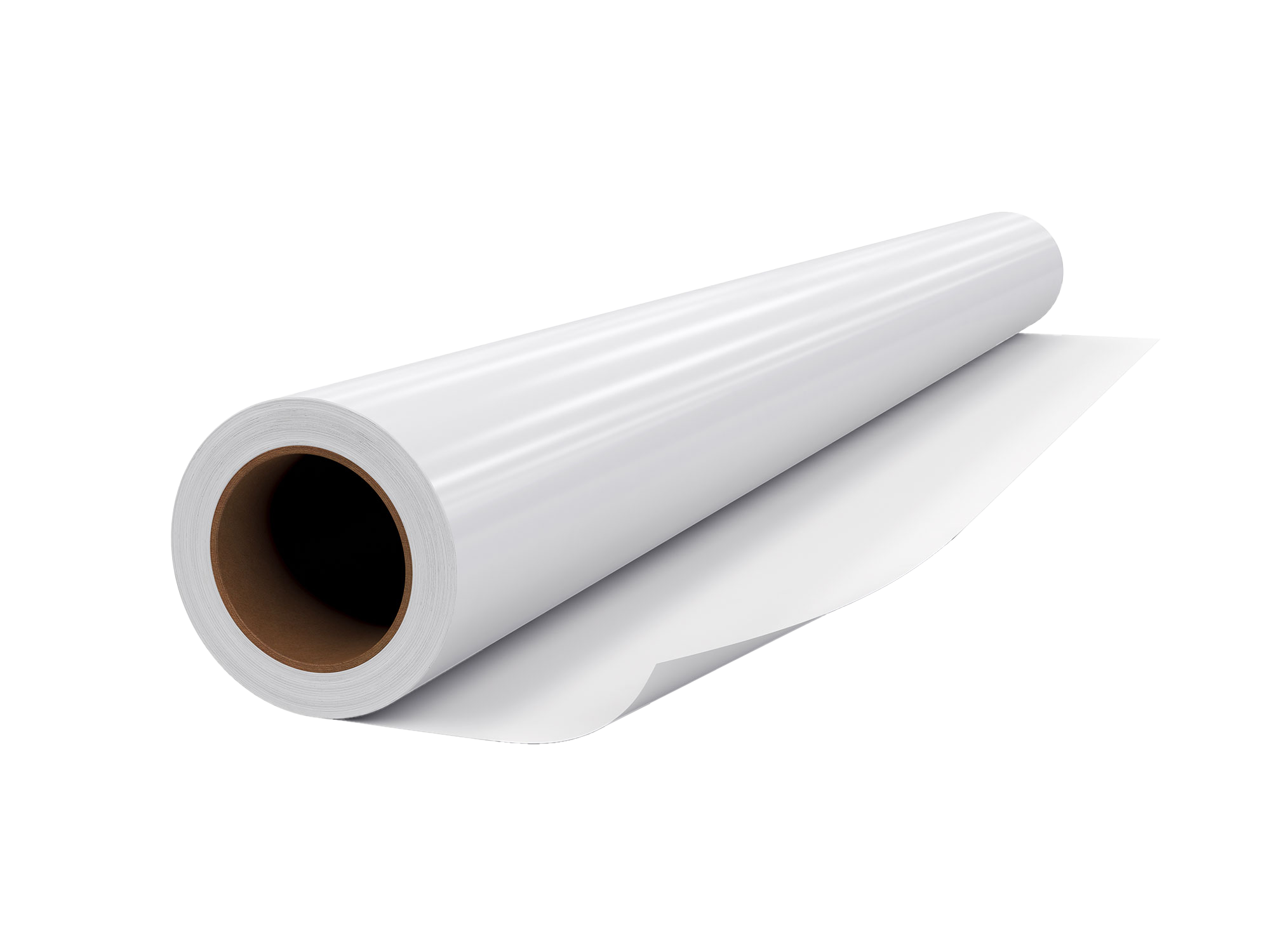 54" X 150'   White Gloss Vinyl GF 830 AutoMark Cast 0 3"  RL 2 Mil Drift Technology Wrap