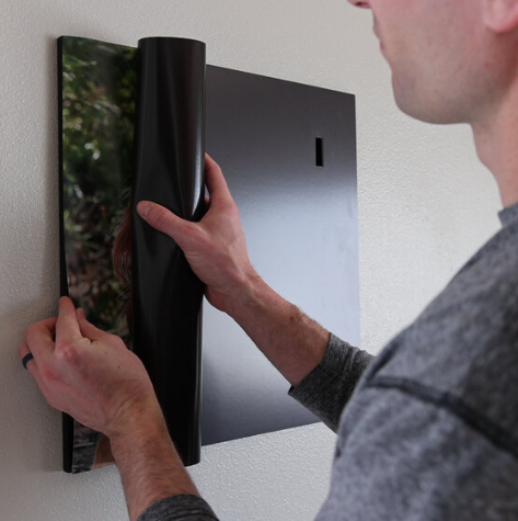 60" X 100'  - White Matte PET Magnet Receptive Sheeting .000 0 - RL