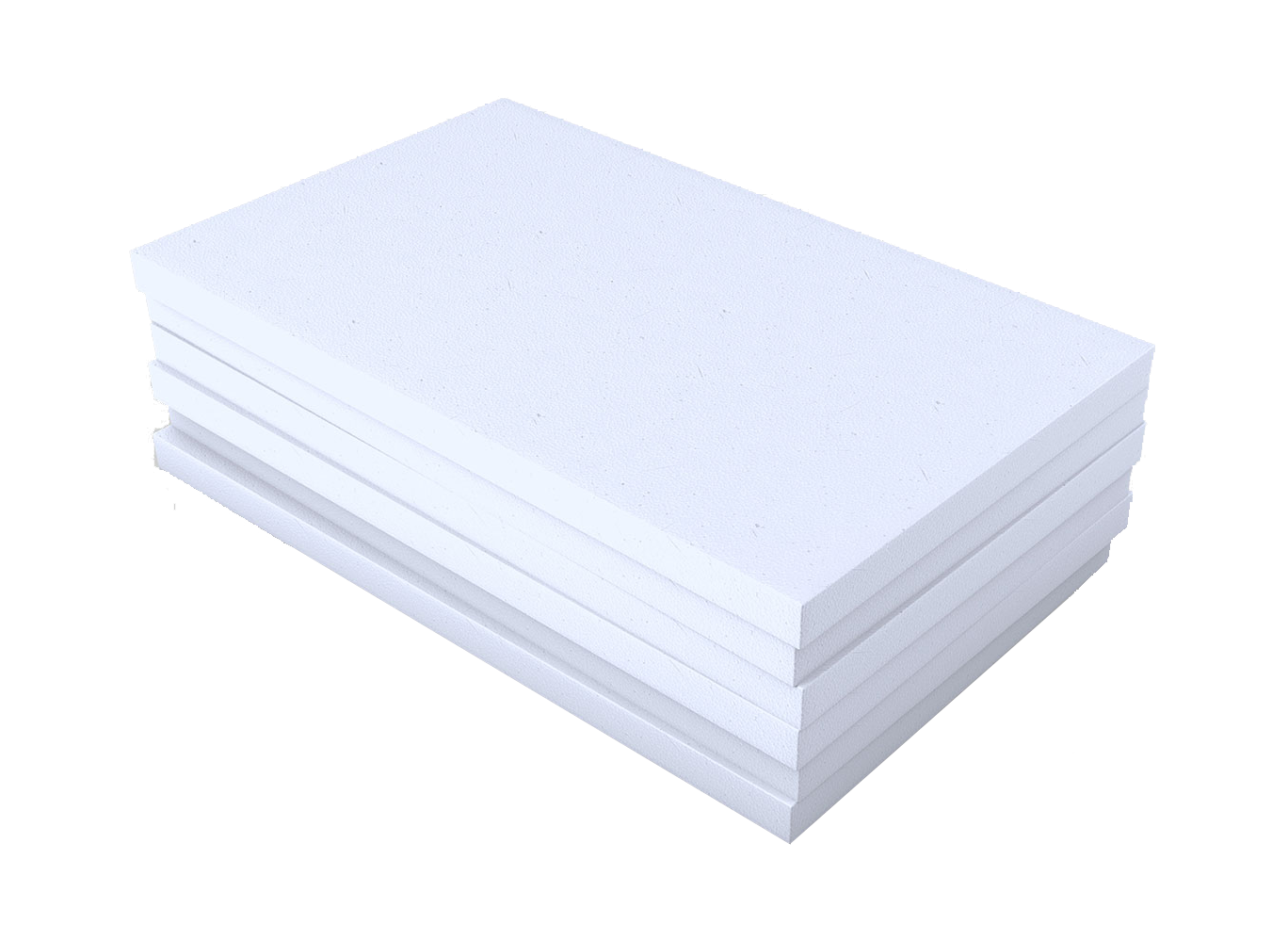 48 X 96  White Palight Foam PVC Matte/Matte Palight Print 3MM PVC w/liner 1 side 150 sh/sk