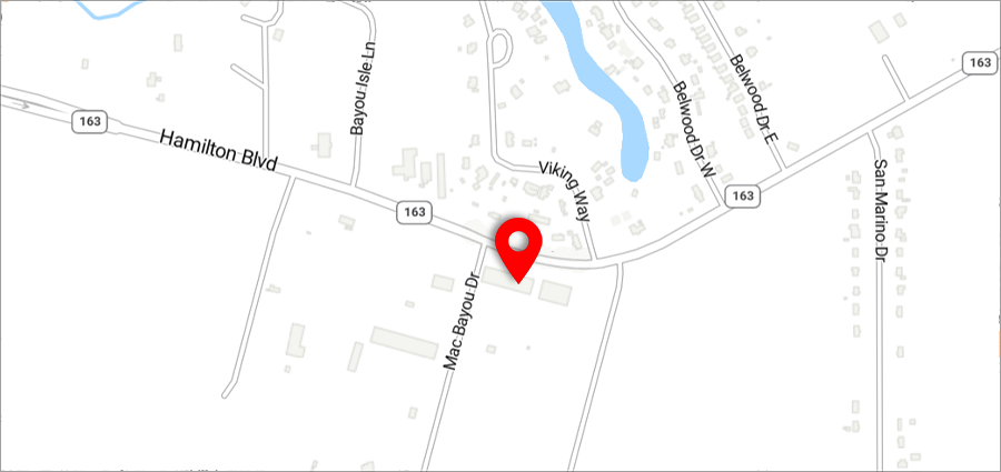 Map of Mobile branch