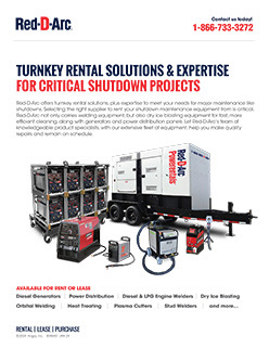Plant Shutdown flyer
