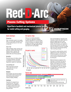 Hypertherm Plasma Cutting Systems flyer