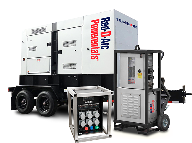 Group shot of power generation equipment