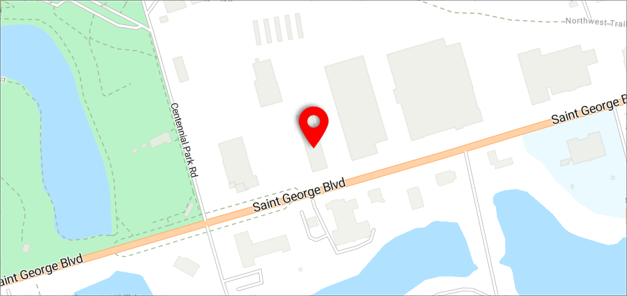 Map of Moncton branch