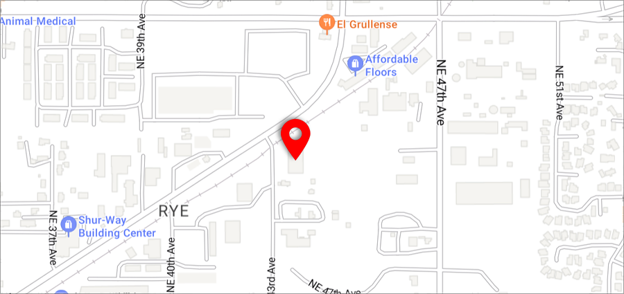 Map of Portland branch