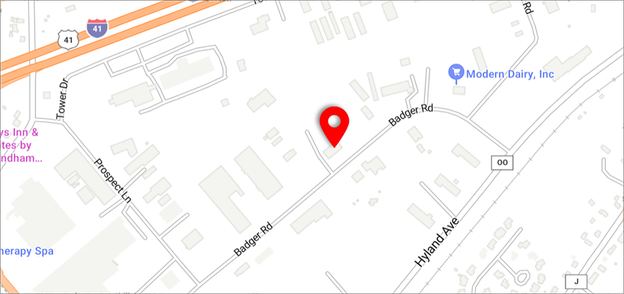 Map of Appleton branch