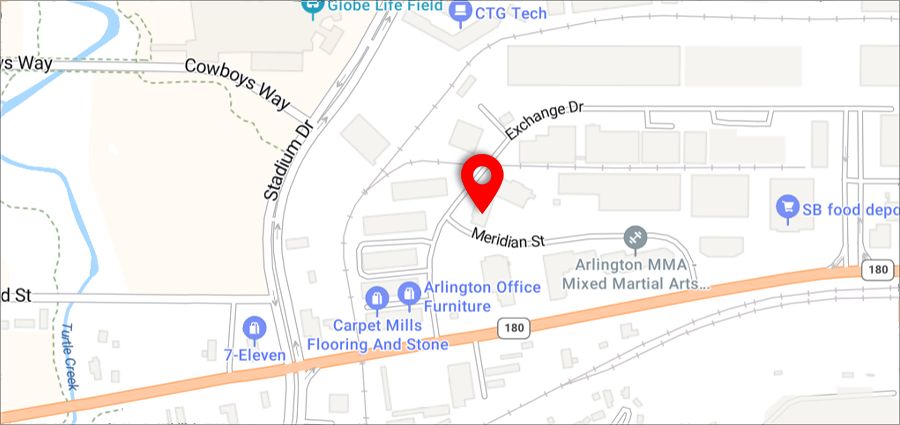 Map of Arlington branch
