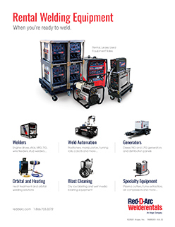 Red-D-Arc Overview flyer