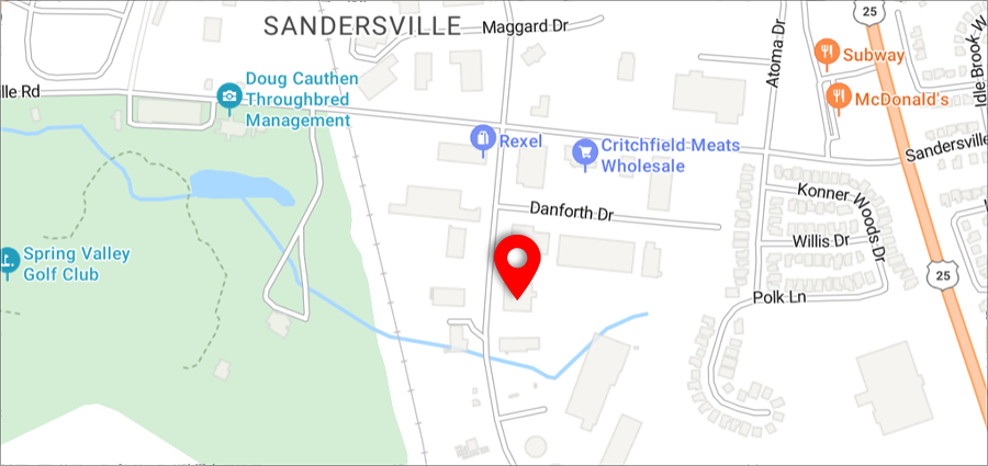 Map of Lexington branch