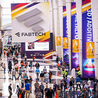 FABTECH trade show entrance