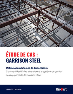 Page de couverture de l'étude de cas Garrison Steel