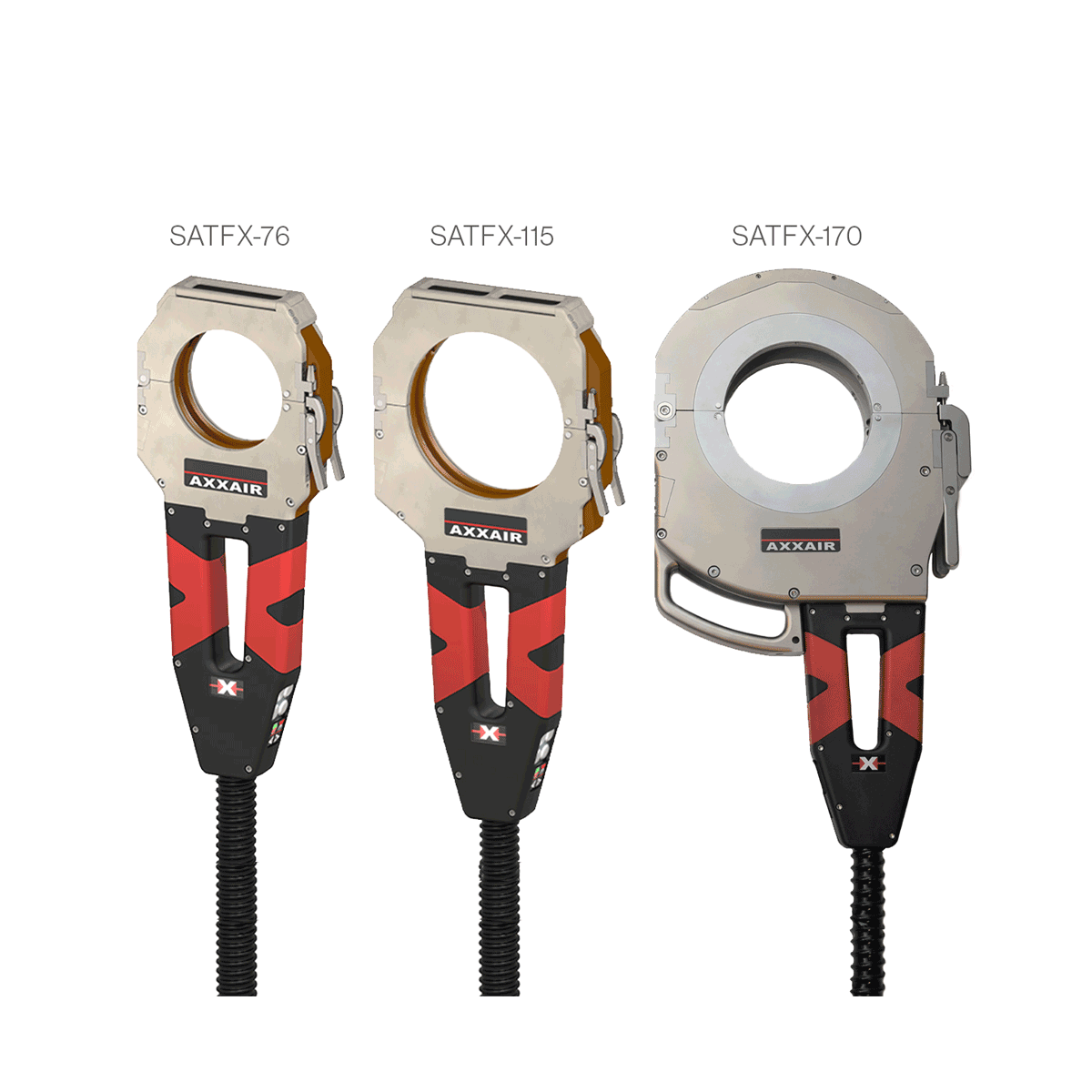 Têtes de soudage orbital fermées par fusion Axxair