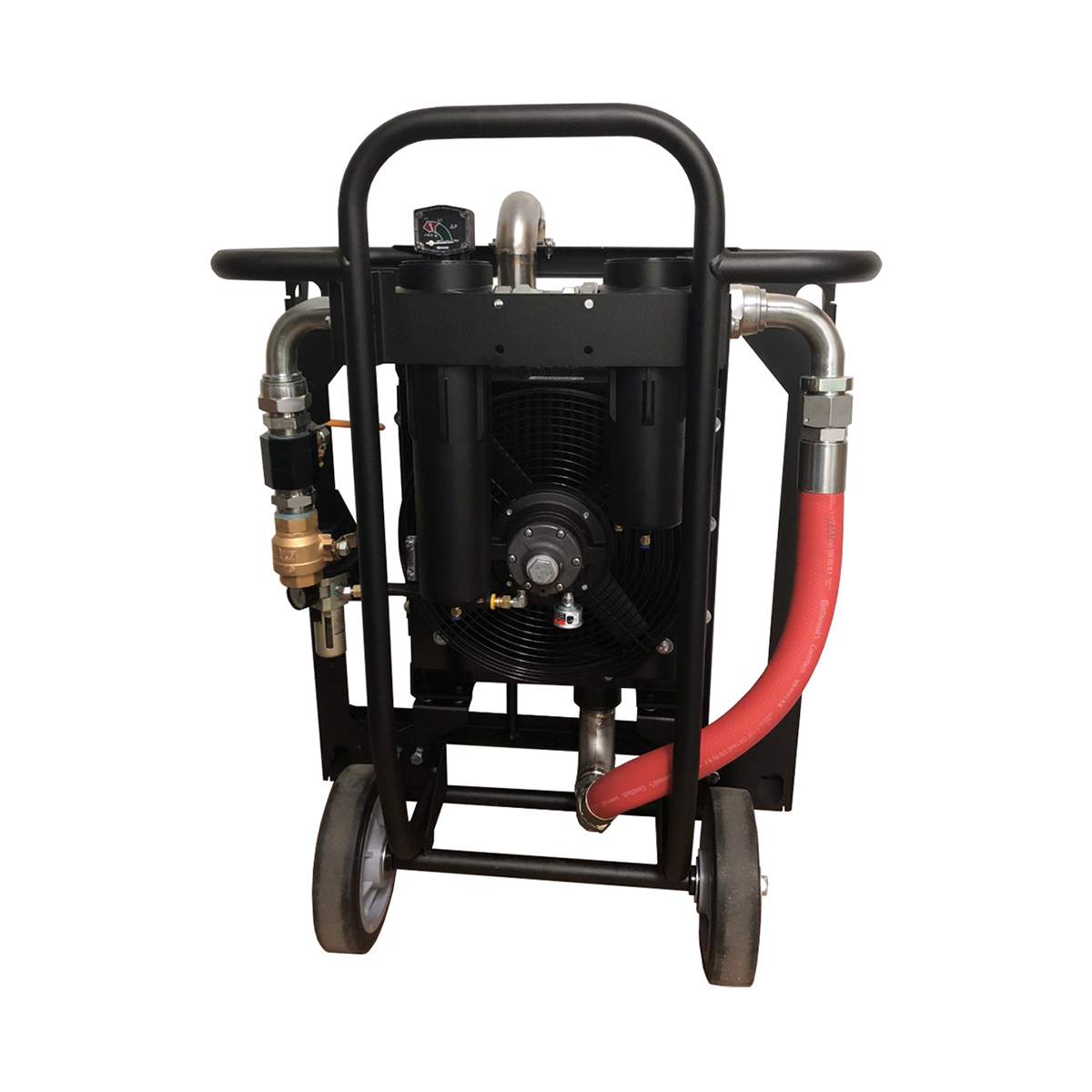 Back of NuIce Command 500 Aftercooler.