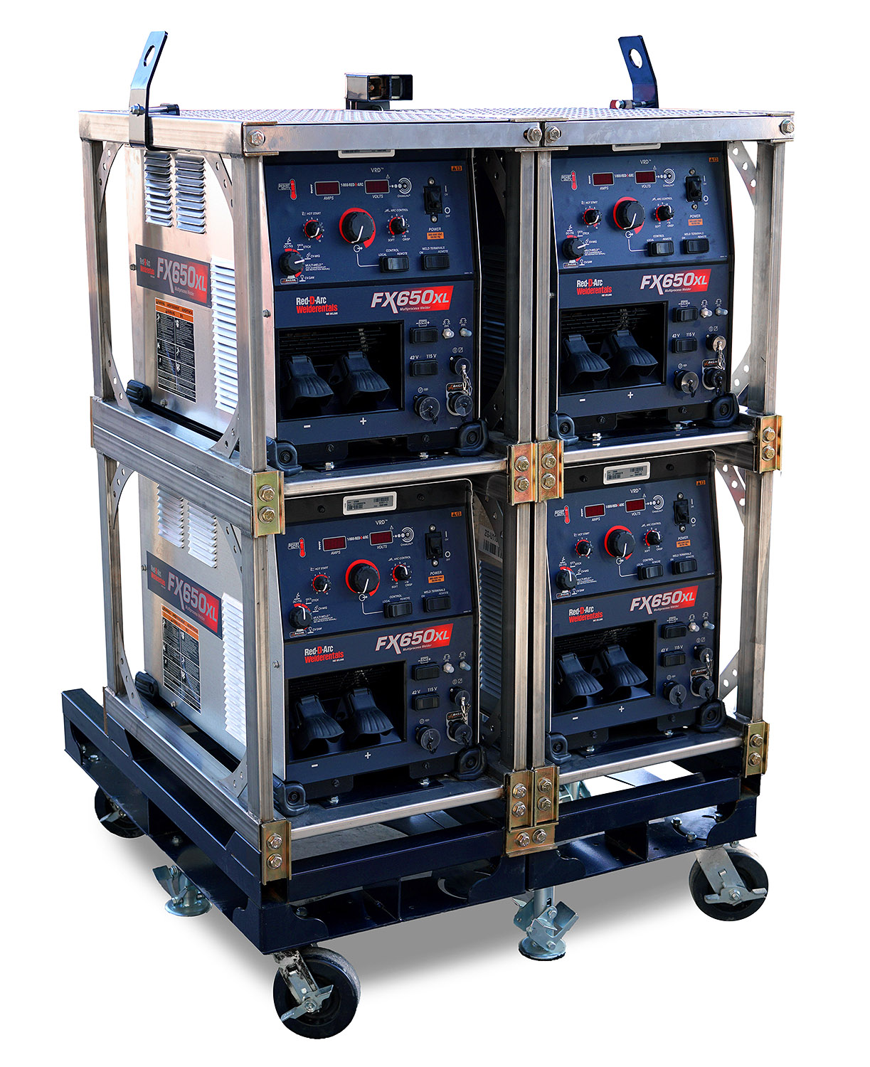 FX650XL Multi-Process Welder w/CrossLinc Multi-Operator Paks