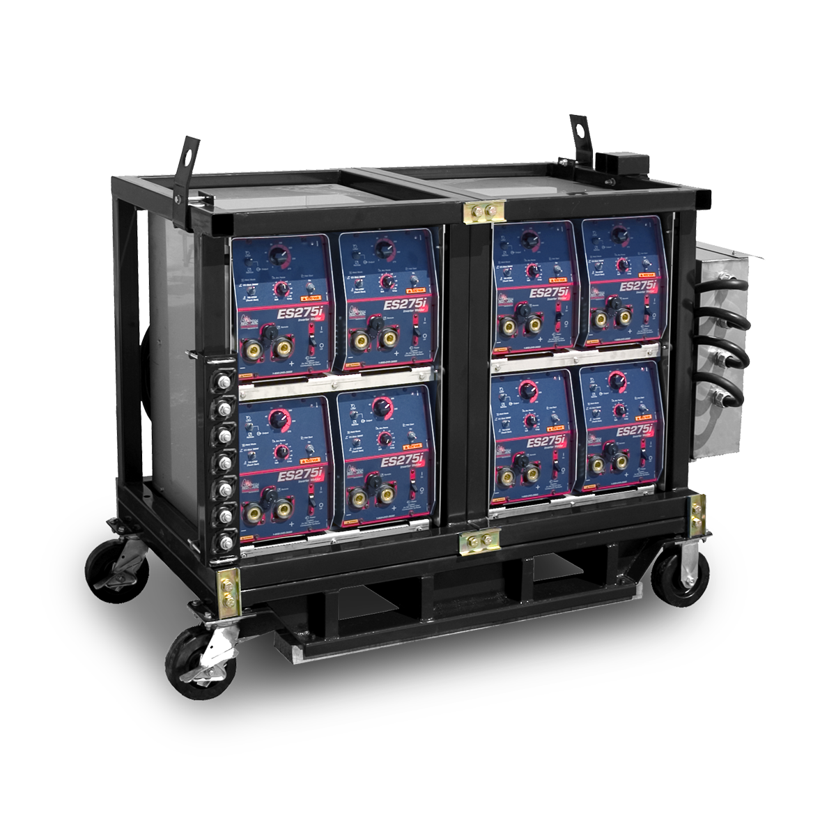 Pack of 8 ES275i MultiOperator Stick Welders.