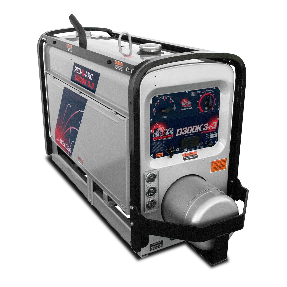 Soudeuse à moteur diesel D300K 3+3SE