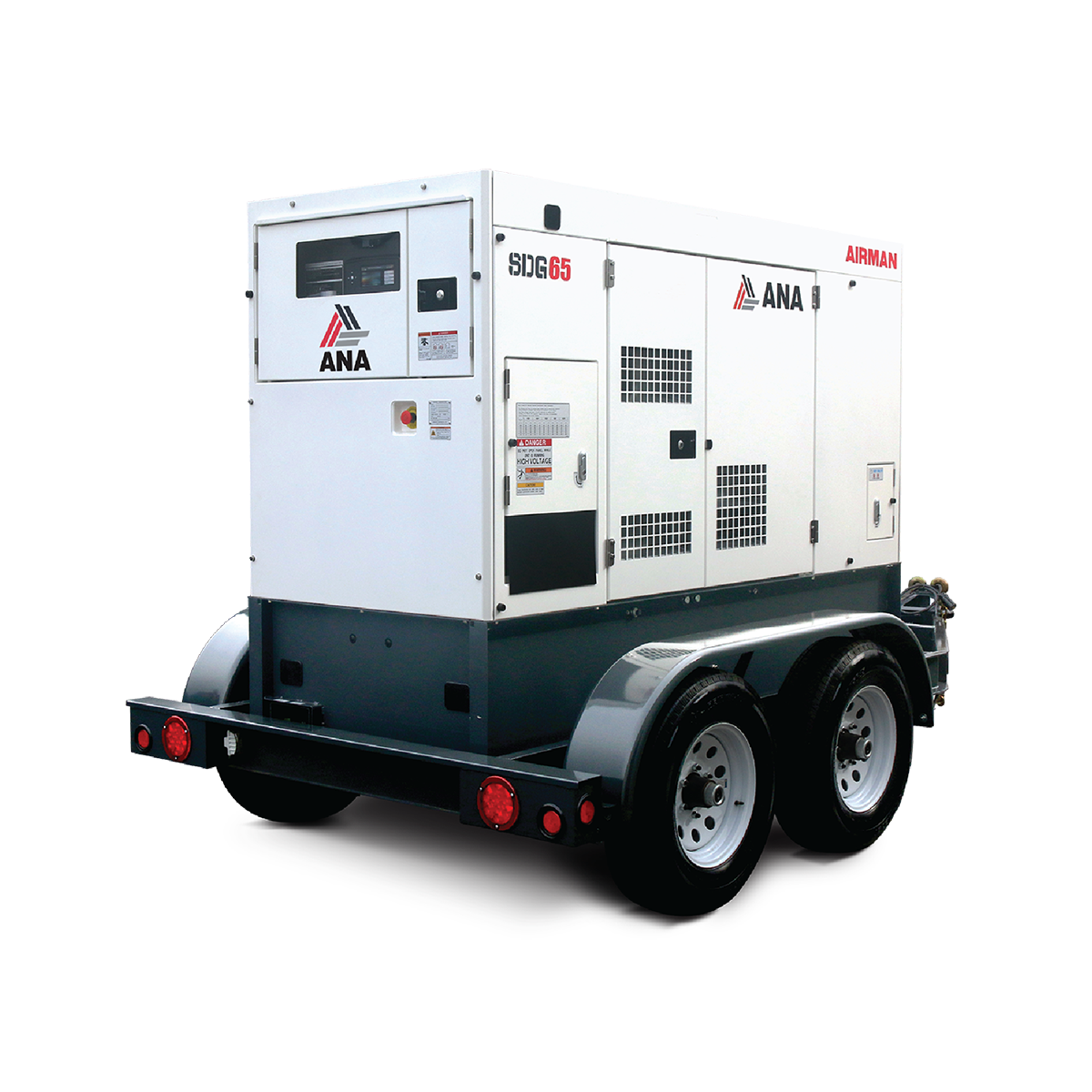 ANA Airman SDG65S-8E1 T4F Towable Diesel Generator
