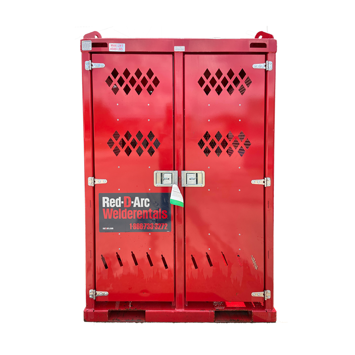 Front of CC20 FW RED Cylinder Cage.