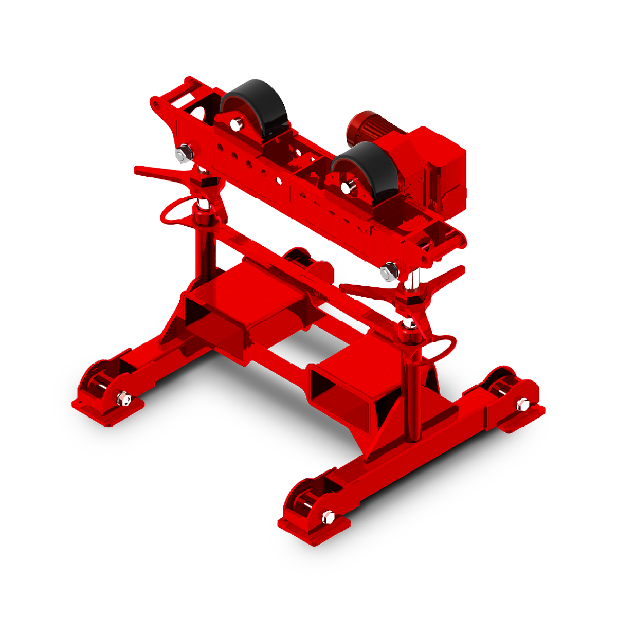 RDA AHPS4-40 Motorized Pipe Roller Stand