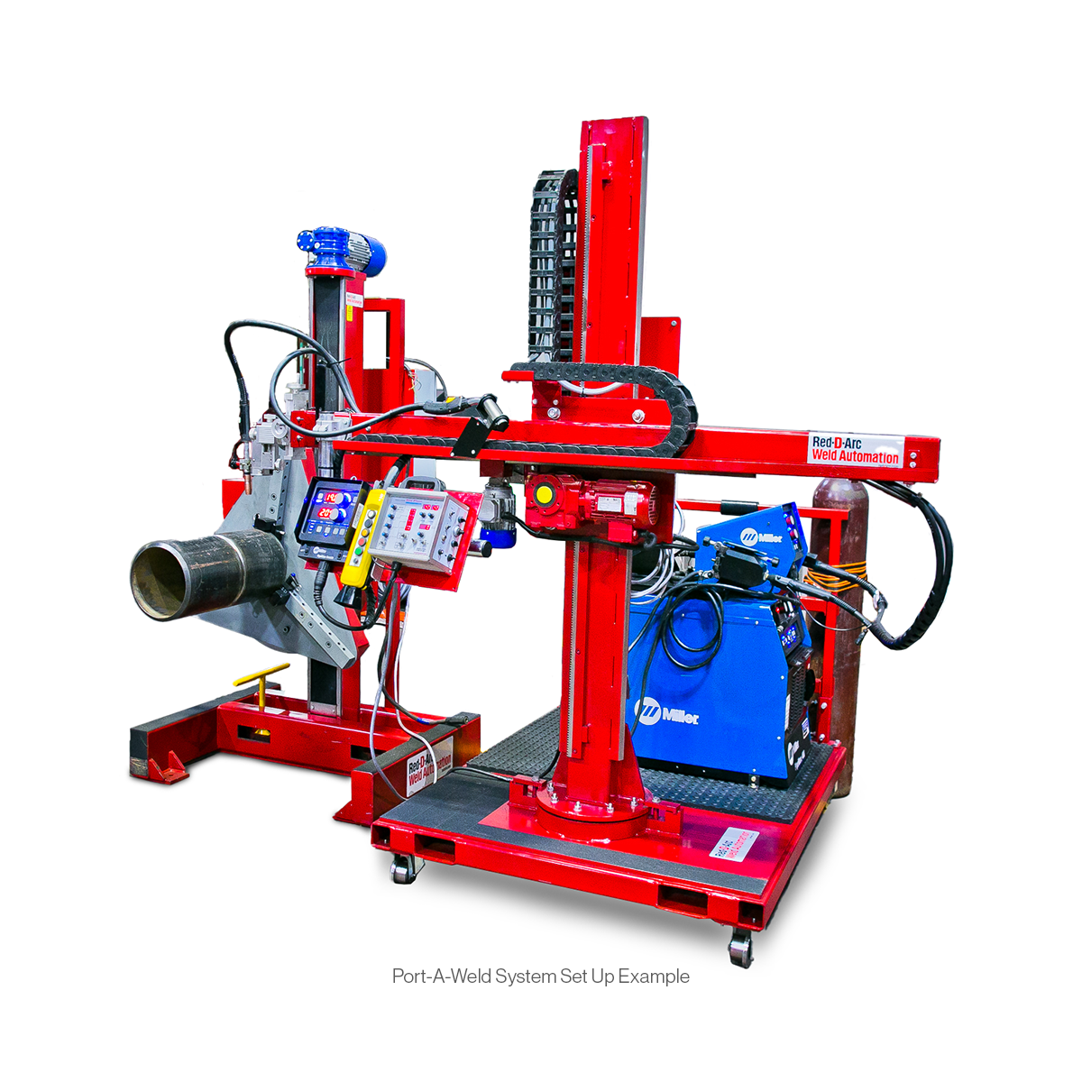 Example of Port-A-Weld System with Miller Pipeworx