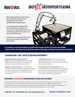 Brochure sur le découpeur plasma BotX