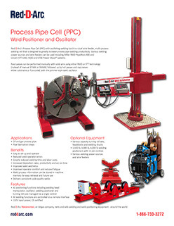 Process Pipe Cell (PPC) Weld Oscillating System Spec Sheet