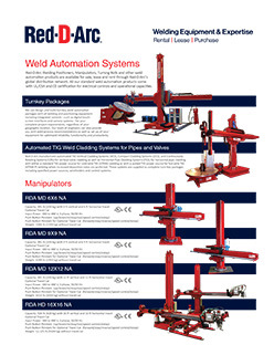 Weld Automation Systems Brochure