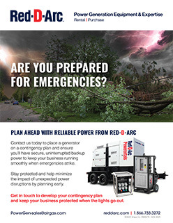 Emergency Preparedness Power Generation Flyer