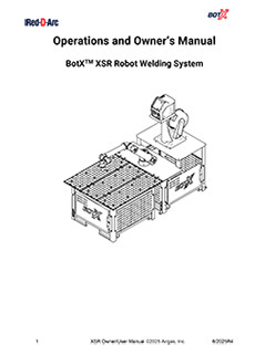 BotX XSR Operators Manual