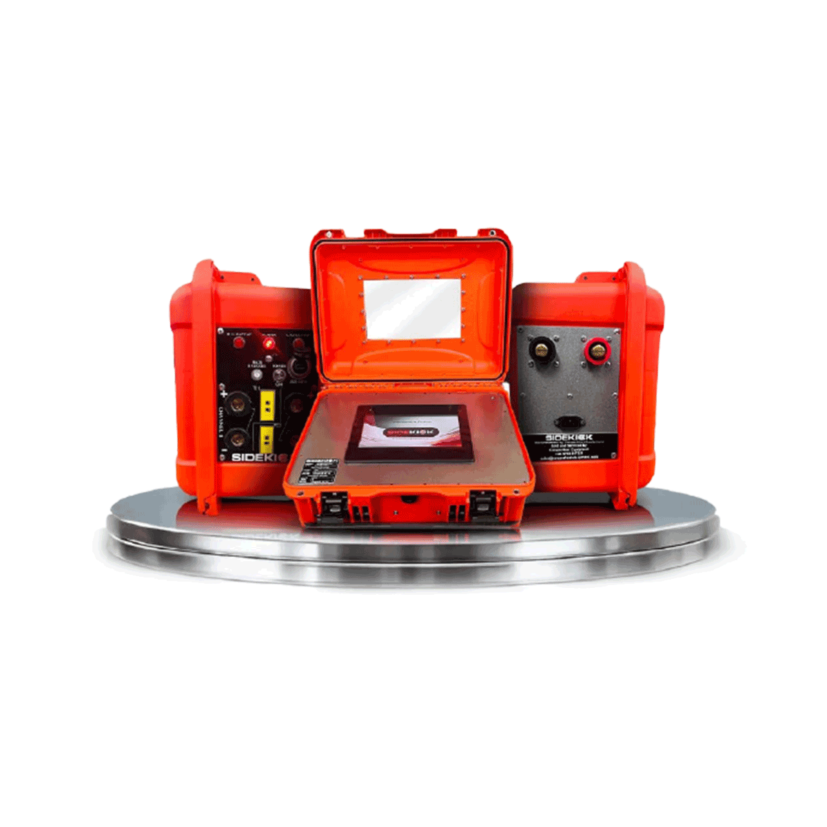 Cooperheat SideKick portable heat treatment unit with 12-inch touchscreen.