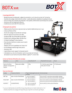 BotX XHR Spec Sheet