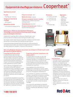 Cooperheat Spec Sheet