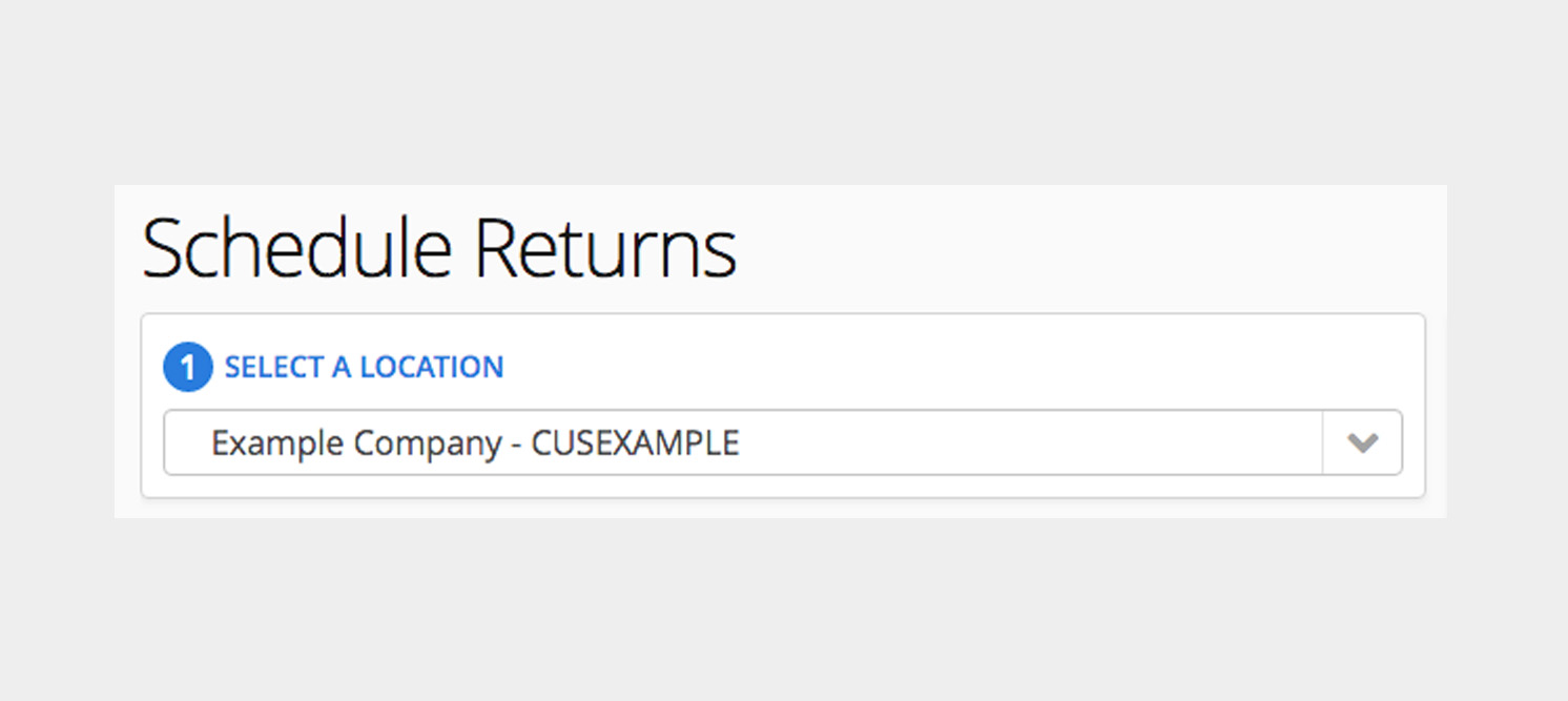 Select location for SHOPBlueCrest returns