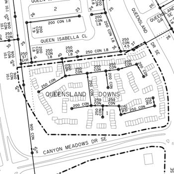 1:4000 Base Map - Sanitary