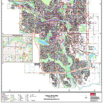 Calgary Street Map - PDF