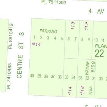 Ownership Parcel Fabric (OPF) by Section - AutoCAD