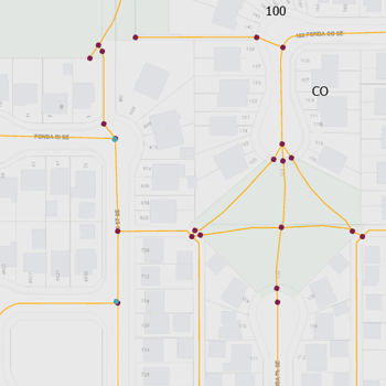 Transportation Network by Section - Shapefile