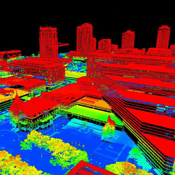 Lidar Point Cloud by Quarter Section – LAS