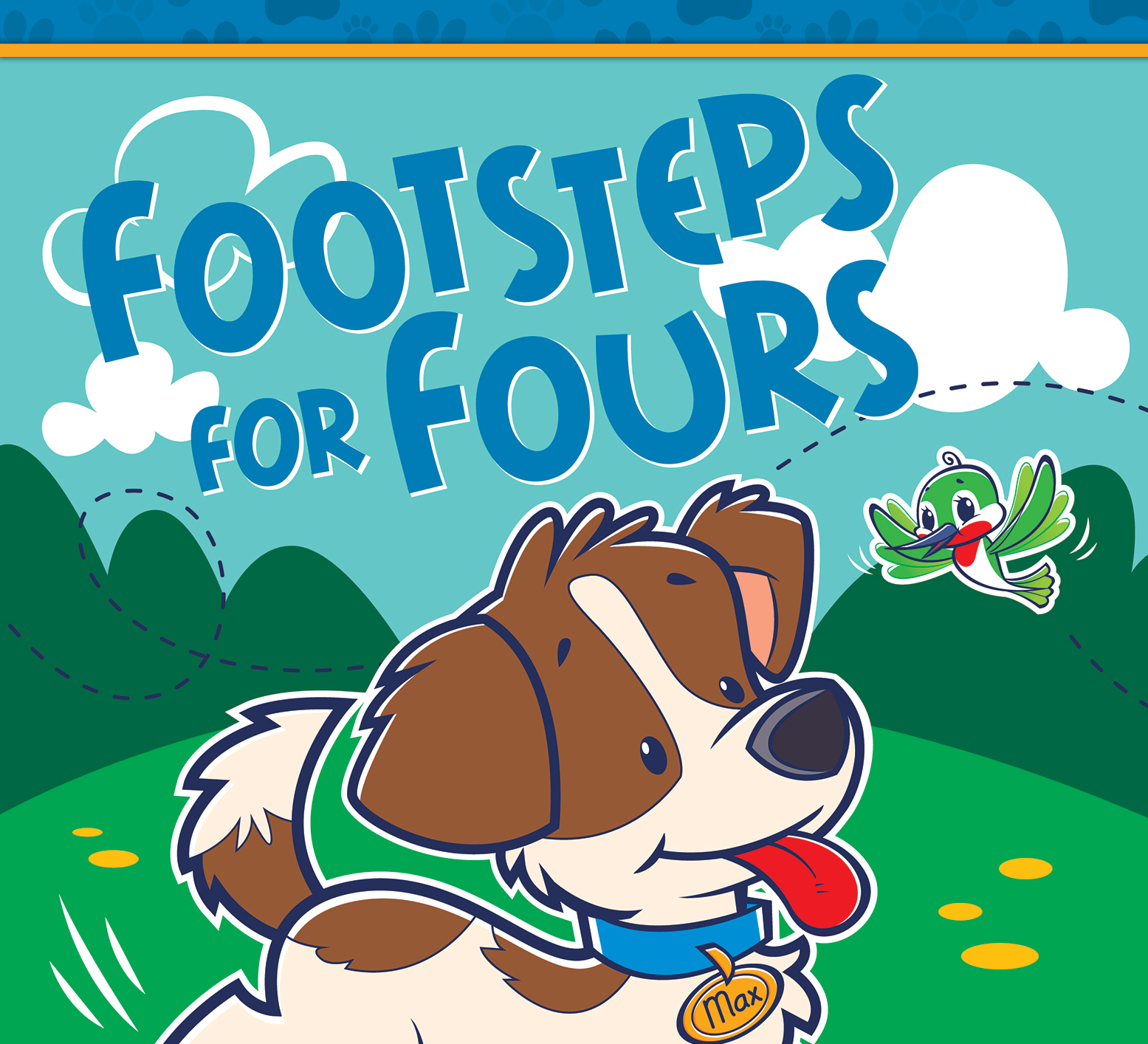 Footsteps for Fours textbook cover